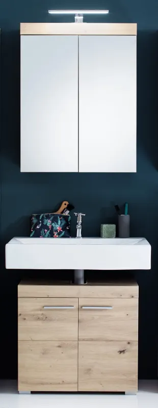 Badezimmer-Set Amanda | Eiche Asteiche | 2-teilig