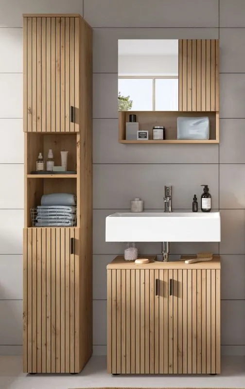 Badkombination Mone 2 | 3-teilig | Artisan Oak