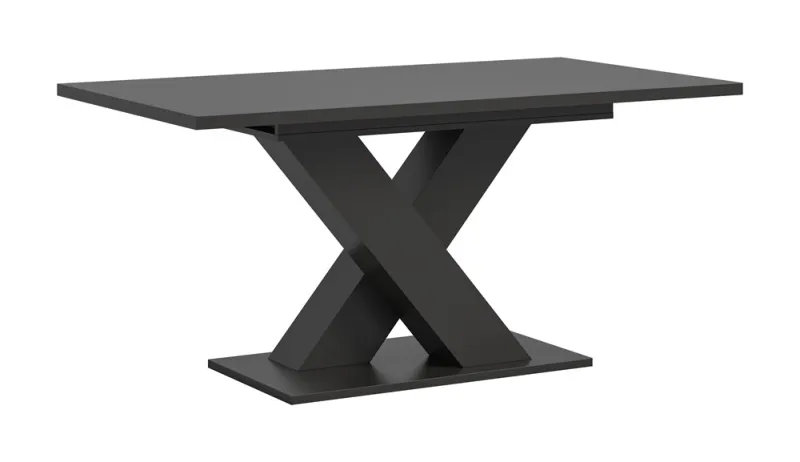 Esstisch Motion | ausziehbar | X-Fußgestell | grau | 150(190)x90
