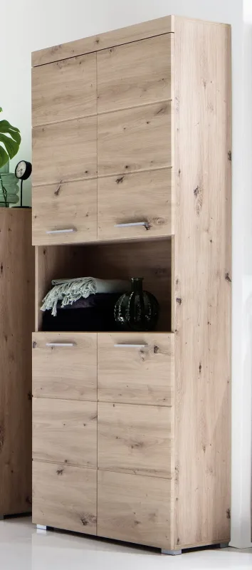 Hochschrank breit Amanda | Eiche Asteiche