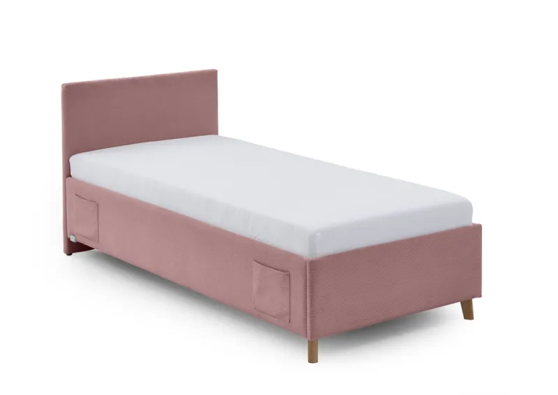 Polsterbett Cool | opt. Matratze & Rückenteil | rose | 90/120/140 x 200 cm | verschiedene Größen