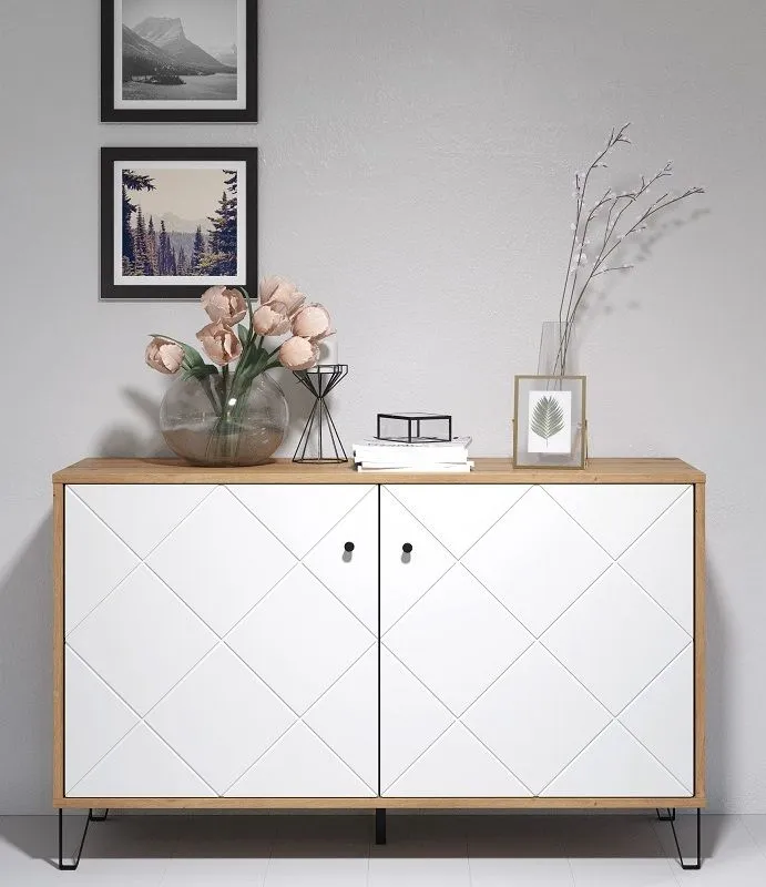 Sideboard Touch | Artisan Eiche / weiß