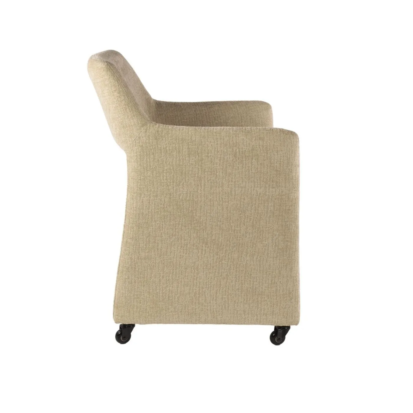 2er Set Stuhl Palio | mit Rollen | Jaroq sand