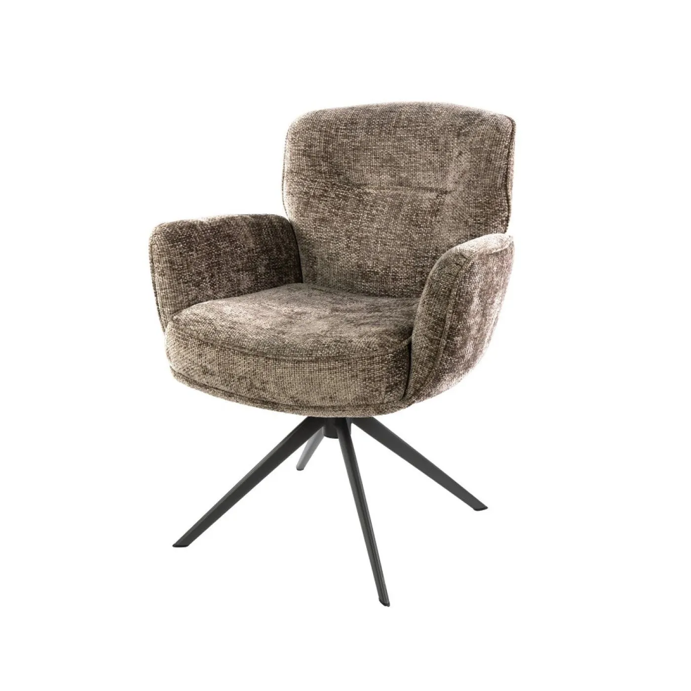 2er Set Sessel Duba | drehbar | Champagne