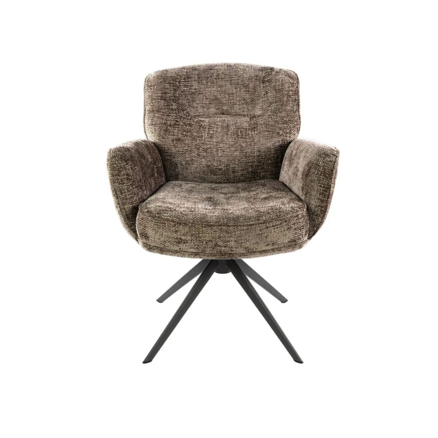 2er Set Sessel Duba | drehbar | Champagne
