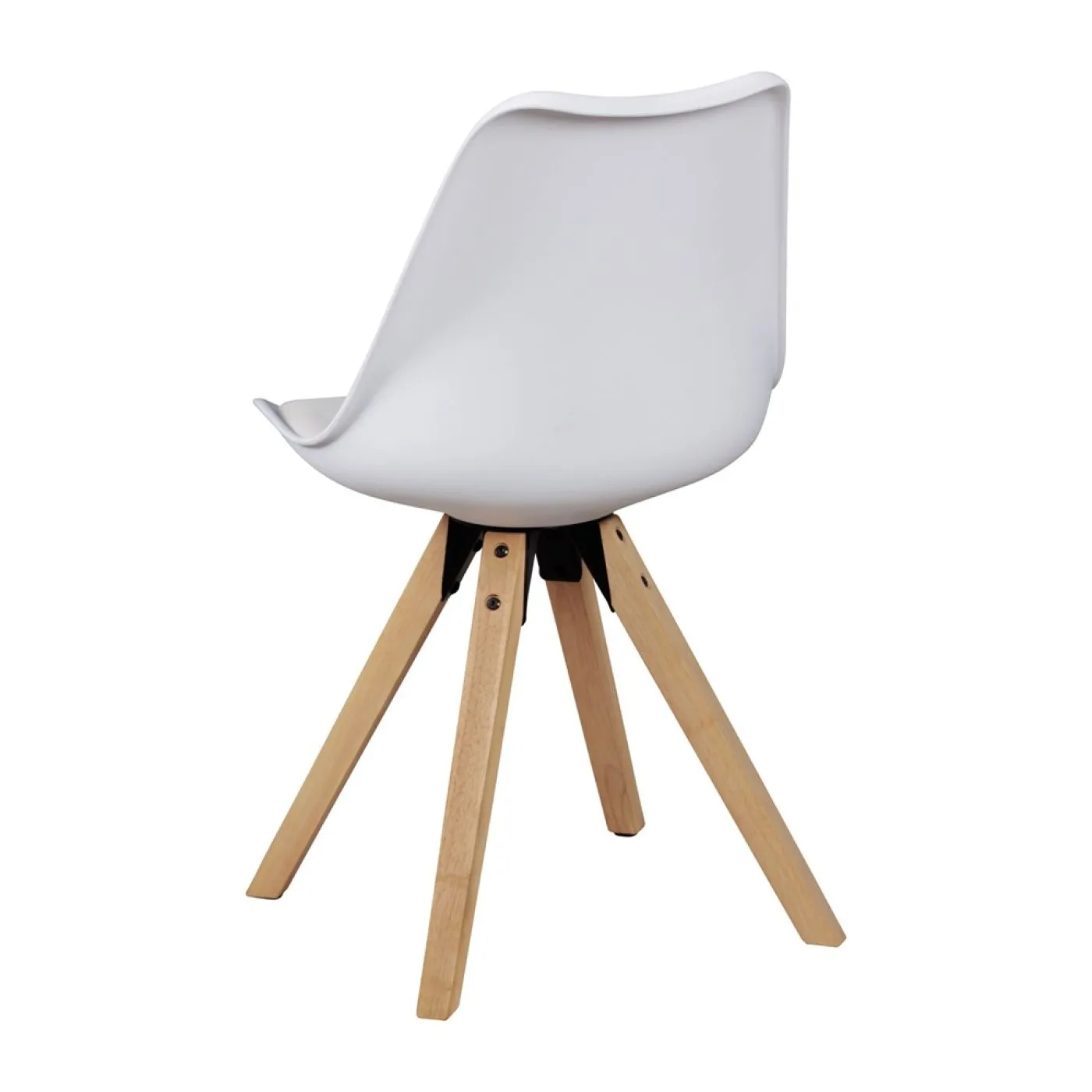 2er Set Esszimmerstuhl LIMA | Kunstleder | weiß