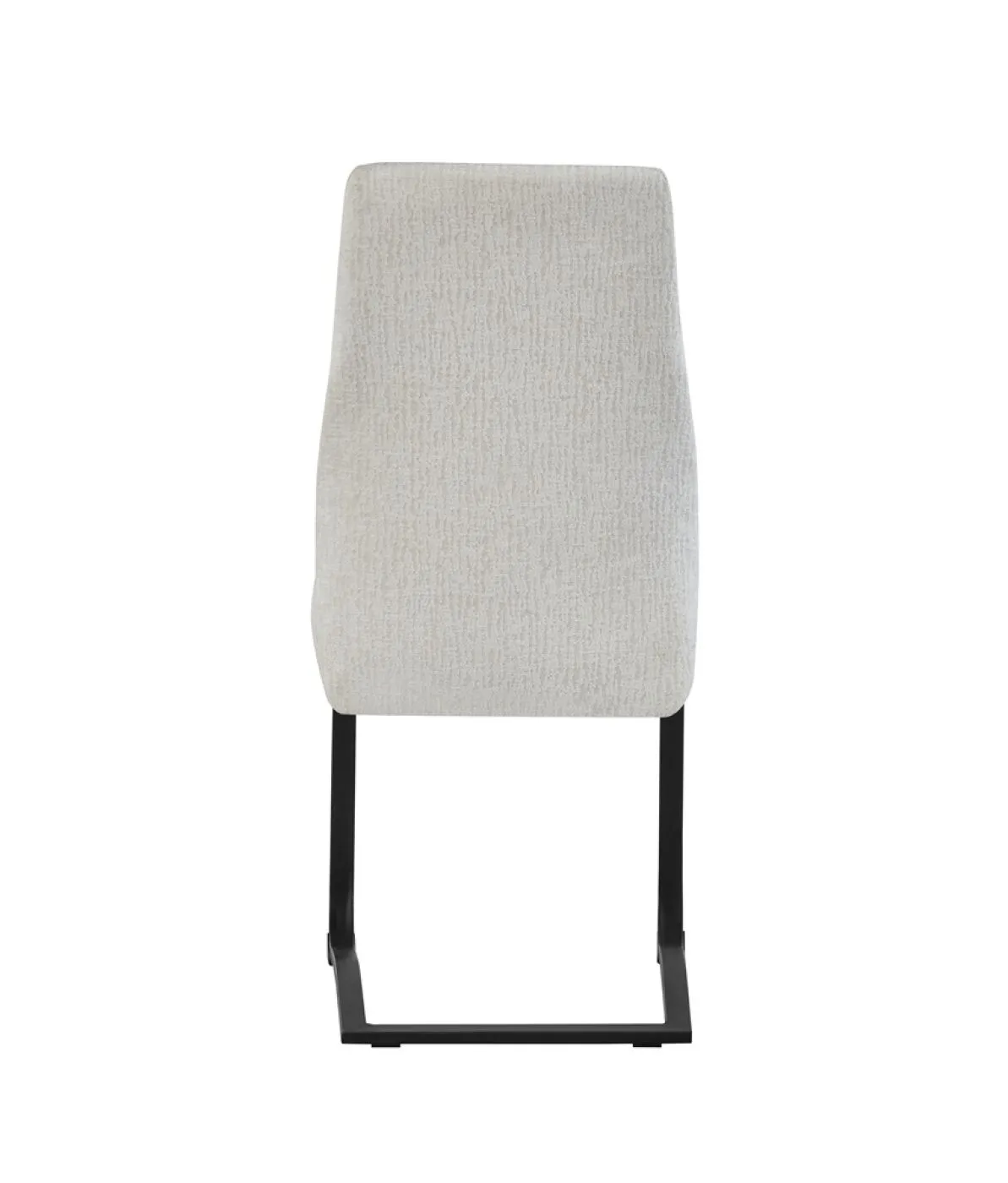 2er Set Freischwinger Tina | Strukturstoff | creme