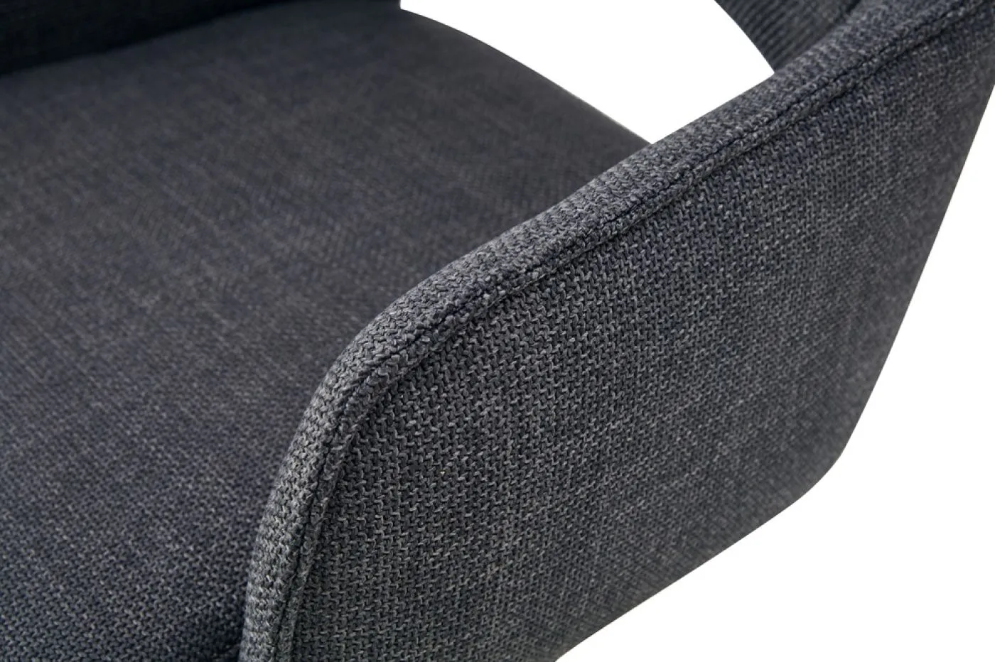 2er Set Stuhl Jana | Webstoff | drehbar | anthrazit