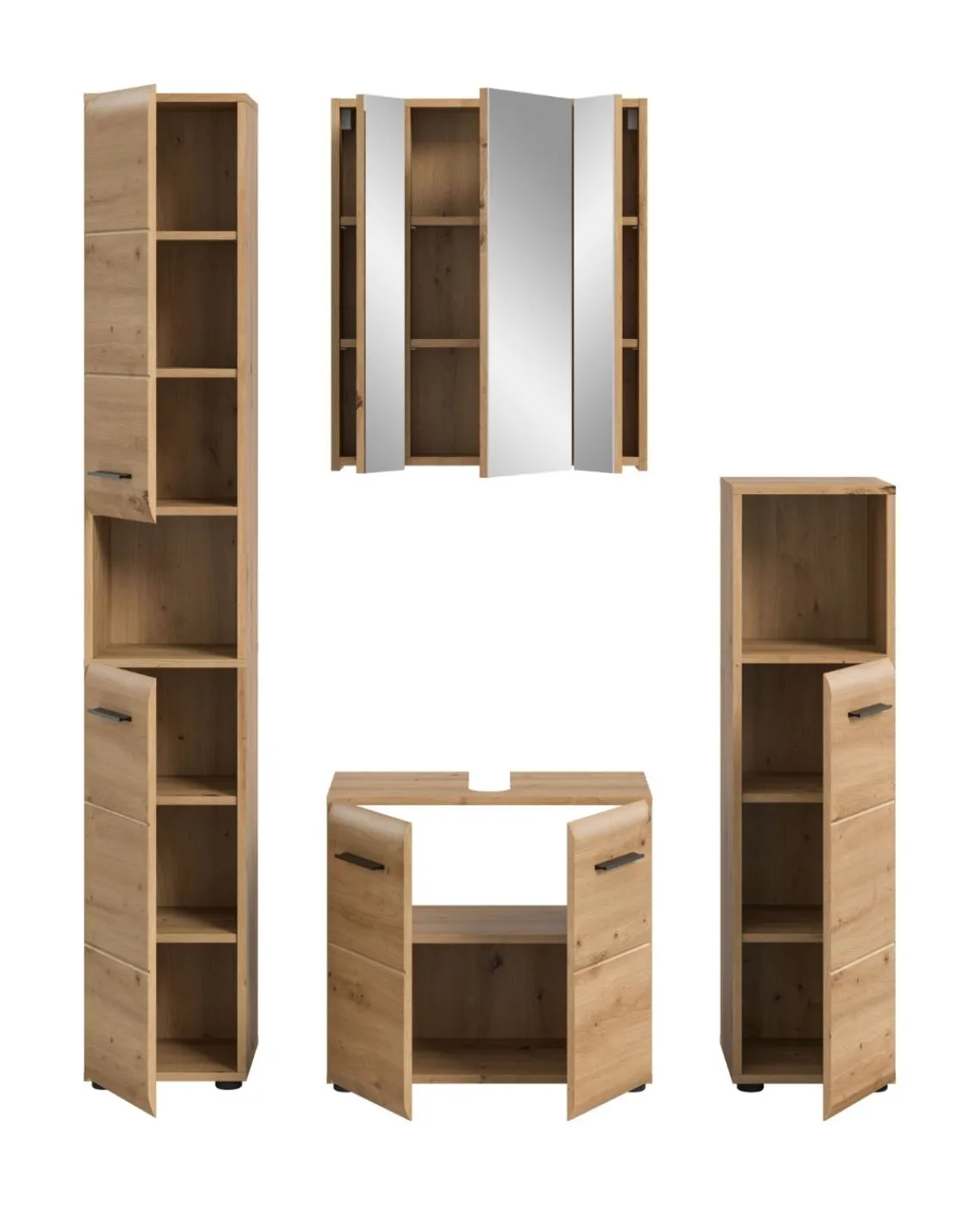 Bad Set Ice 2 | 4-teilig | Artisan Oak