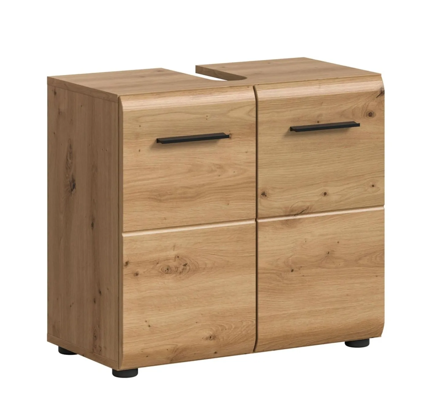 Bad Set Ice | 3-teilig | Artisan Oak mit Badaufsatzleuchte