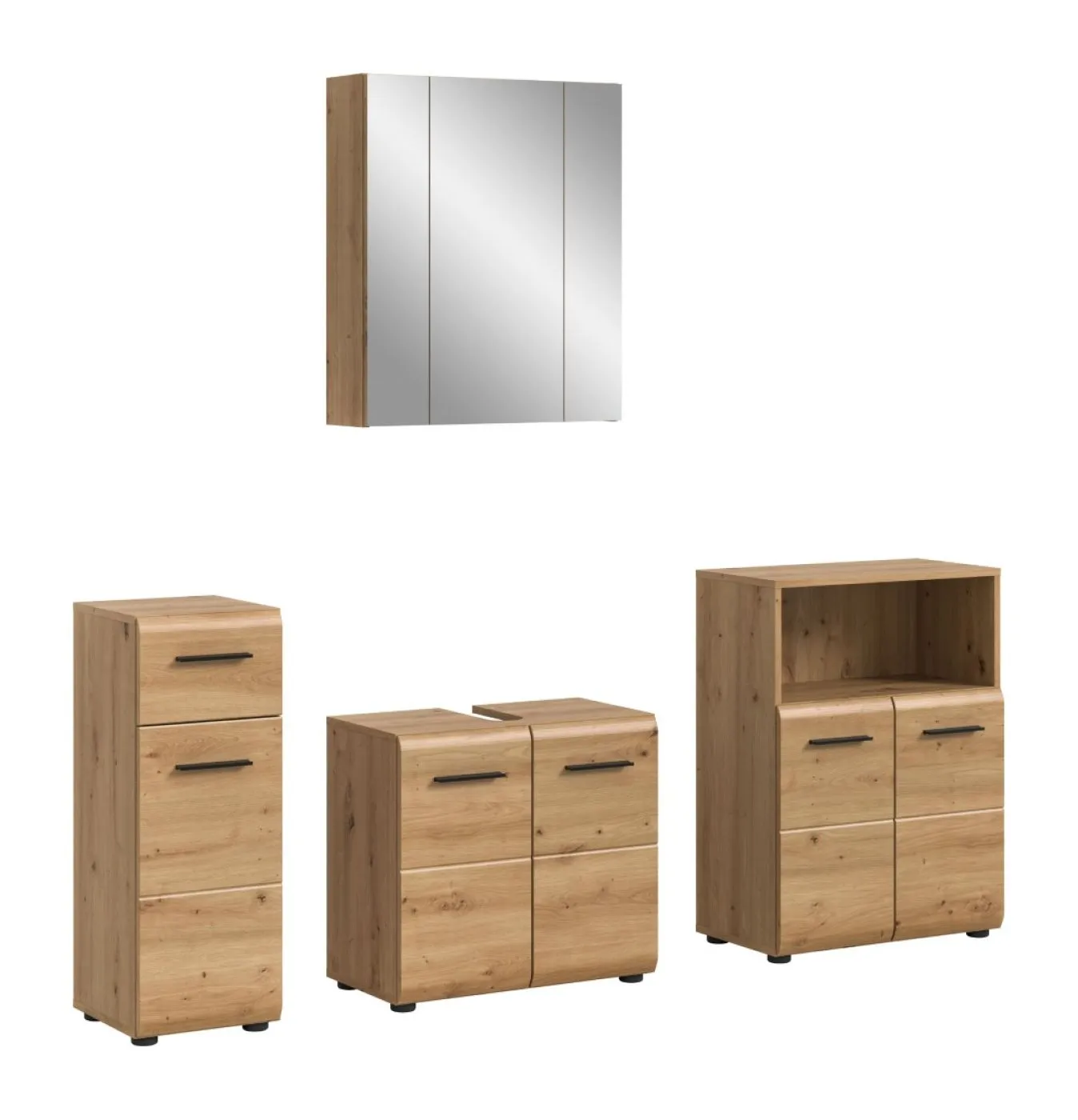 Bad Set Ice 8 | 4-teilig | Artisan Oak