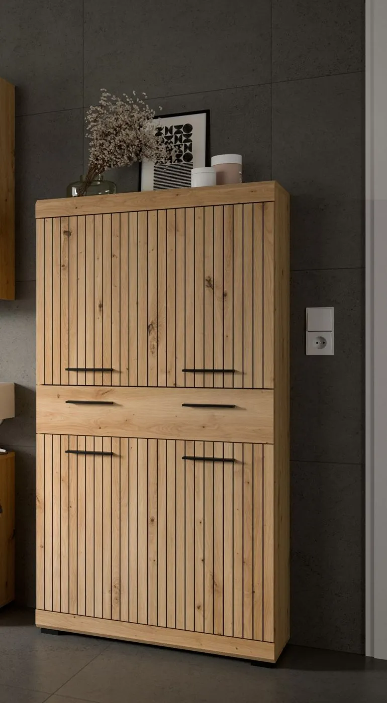 Badezimmer-Set Scout 3 | Artisan Eiche | 4-teilig ohne Aufsatzleuchte