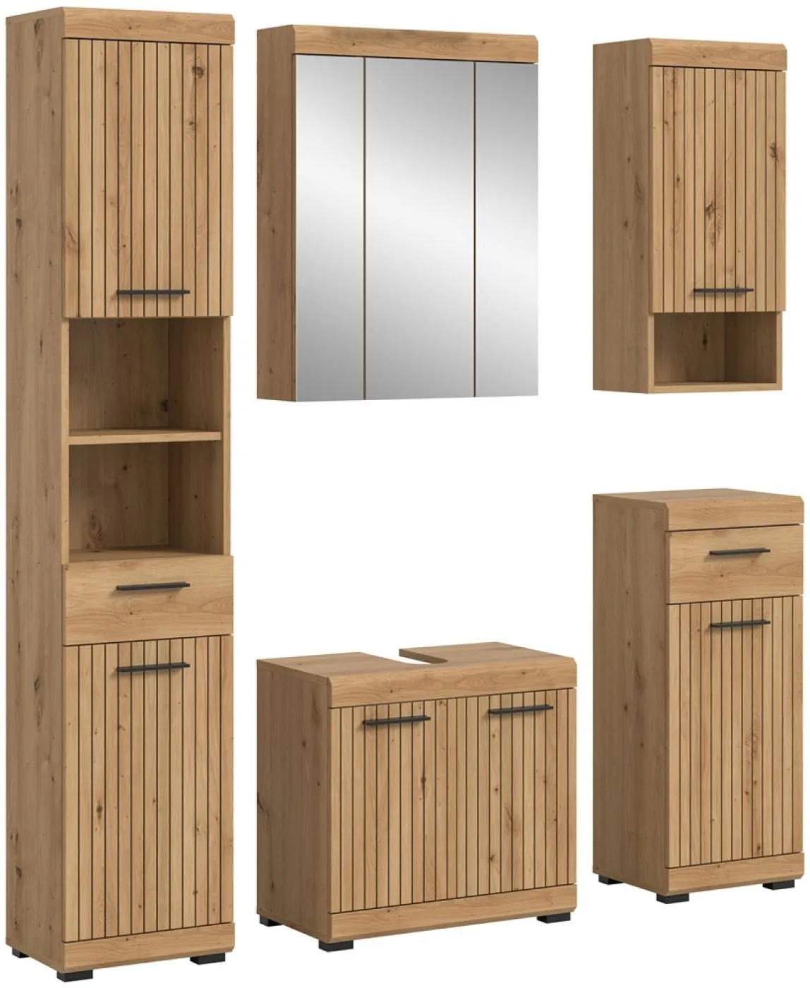Badezimmer-Set Scout | Artisan Eiche | 5-teilig