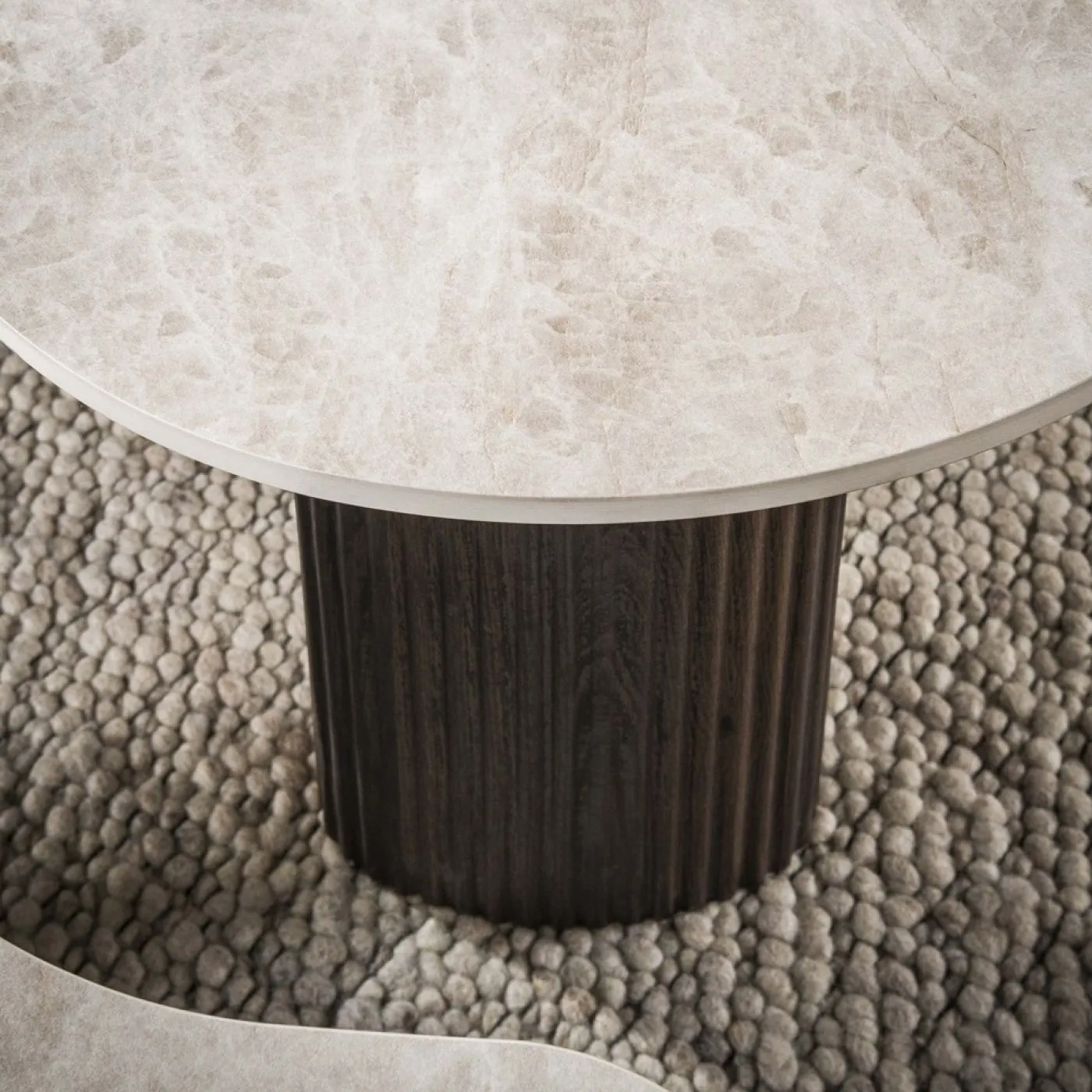 Couchtisch Set Sienna | 2-teilig | 3D Keramik | Taj Mahal