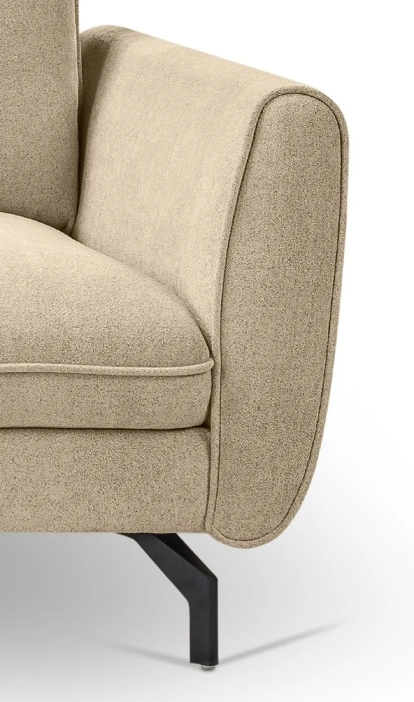Ecksofa Toronto L-Form links | 259cm | Webstoff | beige
