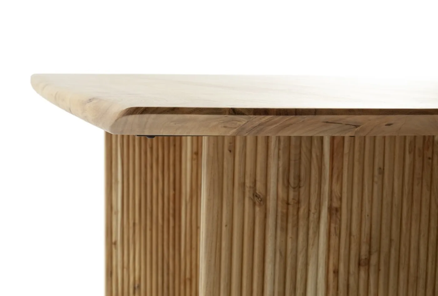 Esstisch Brisco | Akazie massiv | Bootsform | 200 x 100