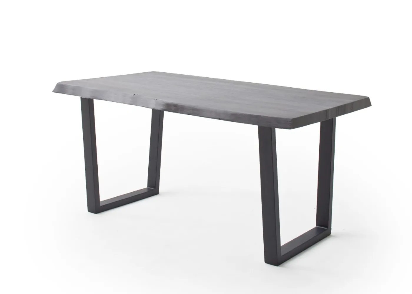 Esstisch Calabria | Akazie massiv | T-Gestell | 160/180/200/220/240 | grau / anthrazit | verschiedene Größe