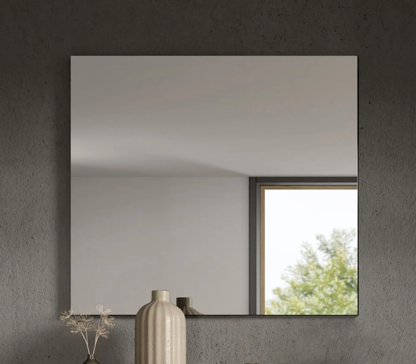 Garderoben-Set Canu 2 | Basalt grau / Weiß | 3-teilig
