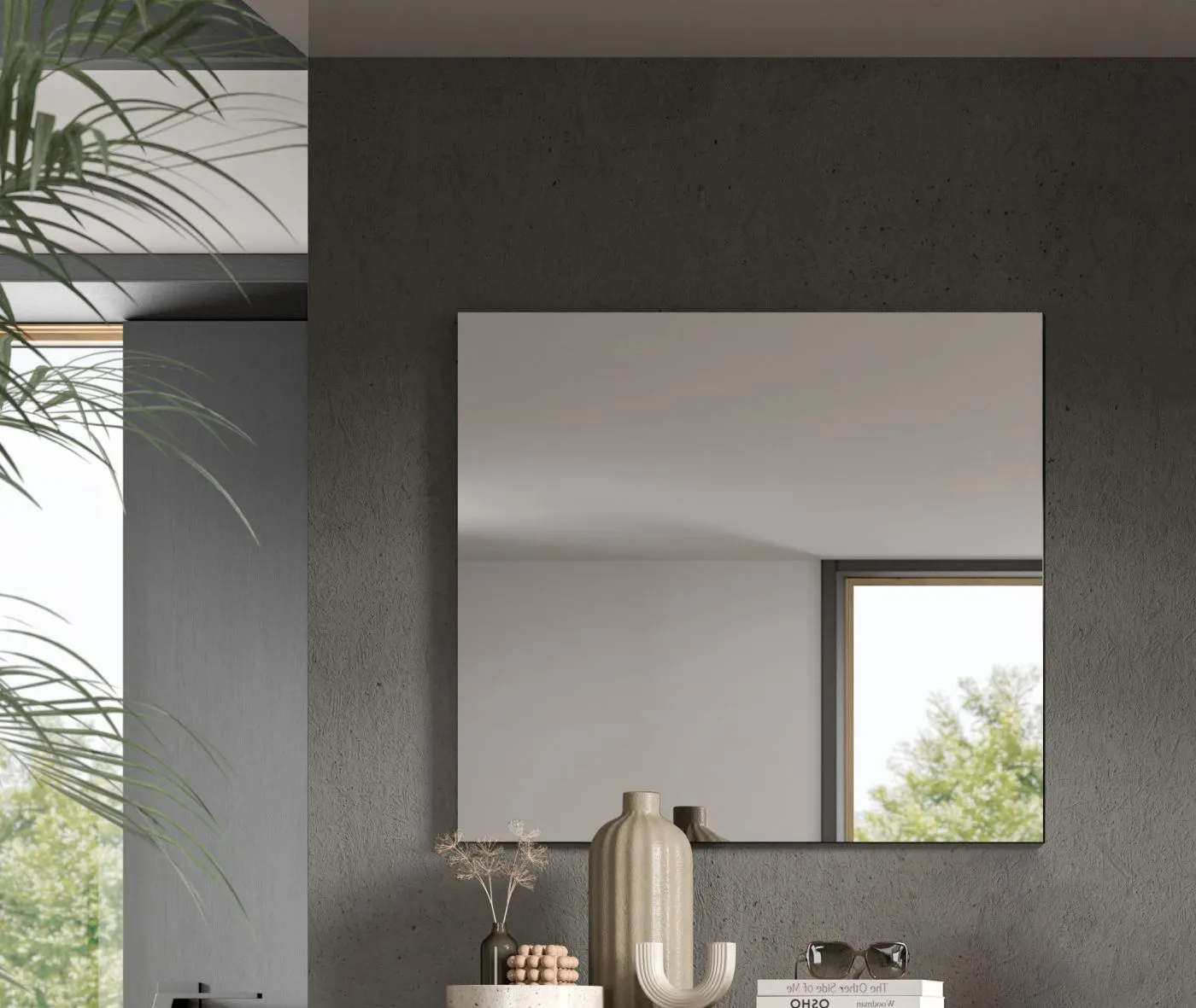 Garderoben-Set Canu | Basalt grau / Weiß | 5-teilig ohne
