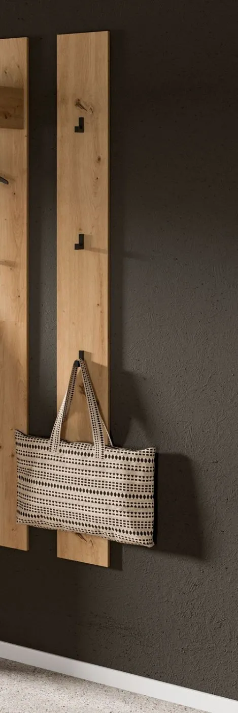 Garderoben-Set Drive 4 | weiß / Artisan Oak | 4-teilig