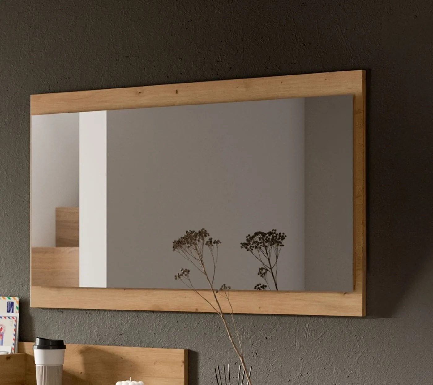Garderoben-Set Drive | weiß / Artisan Oak | 5-teilig