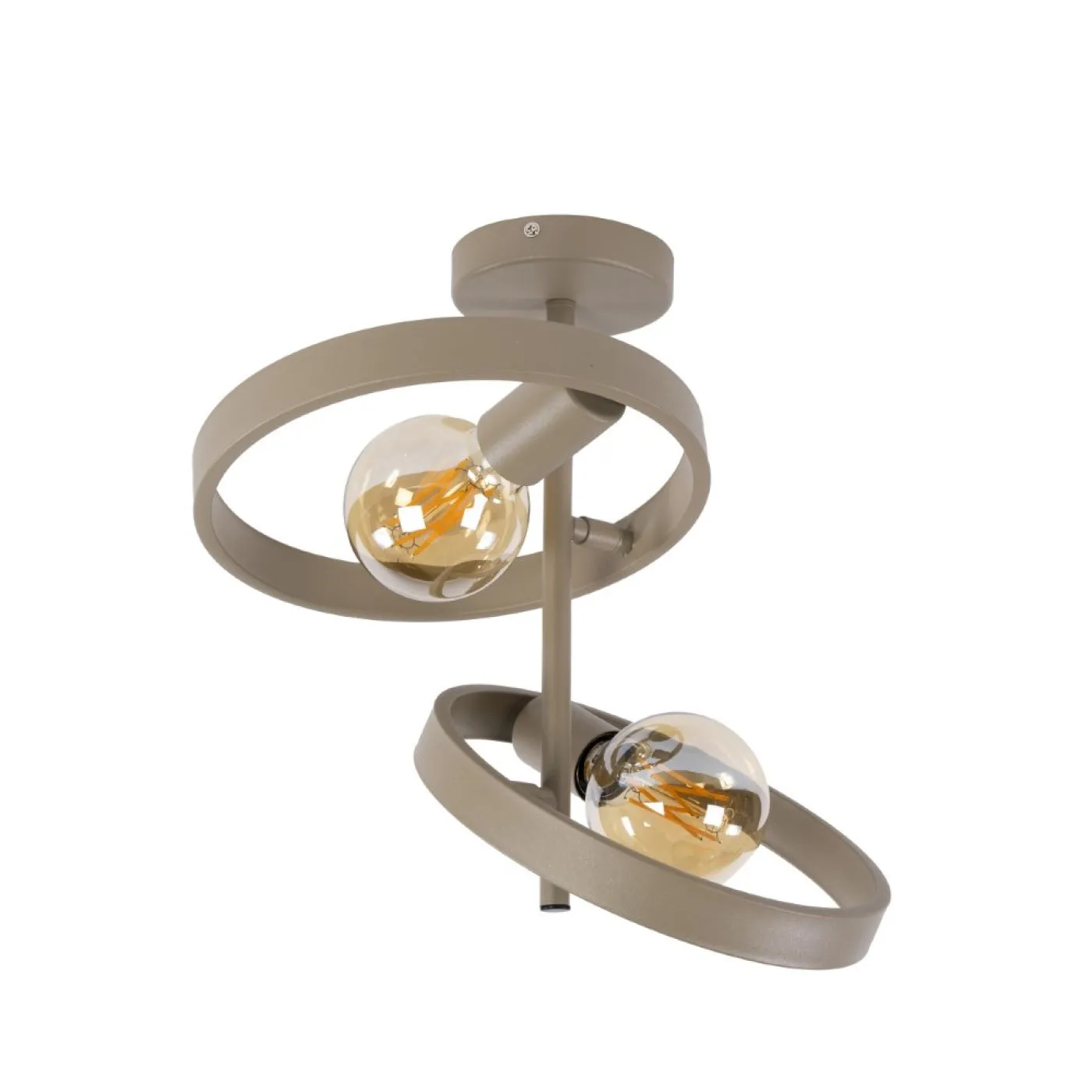 Hängelampe Yoko | 2 Leuchten | Metall | Beige
