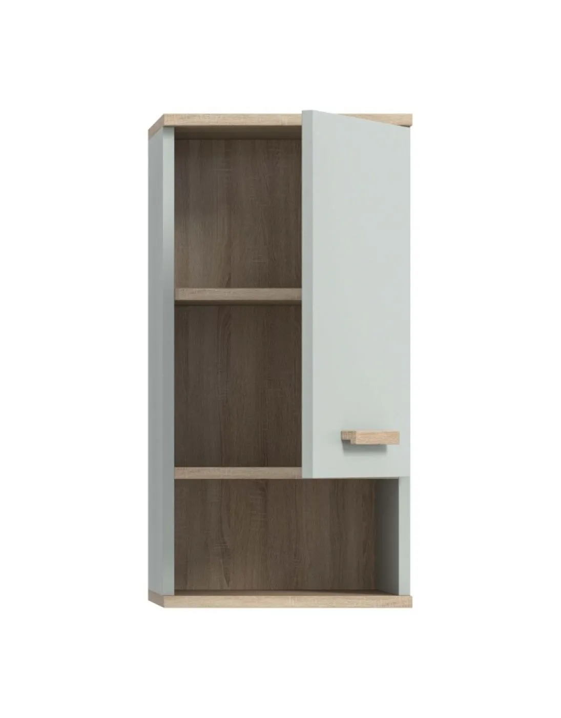Hängeschrank Star | hellgrün / Eiche