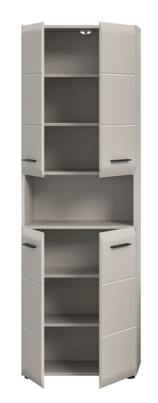 Hochschrank breit Ice | Kaschmir