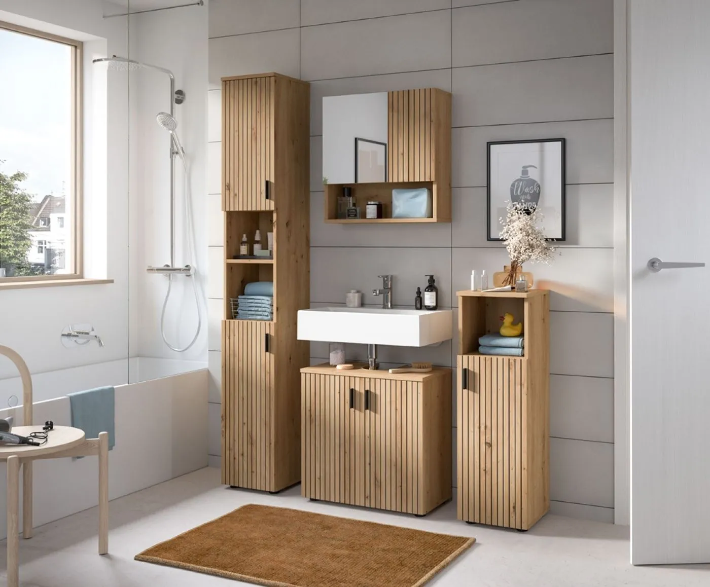 Hochschrank Mone | Artisan Oak