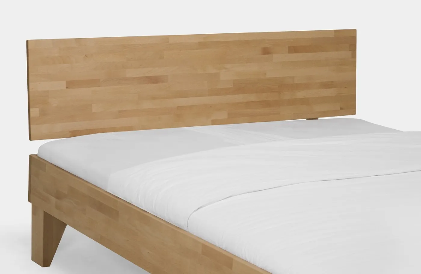 Holzbett massiv Daisy | Buche lackiert | 180x200 | Kopfteil 2