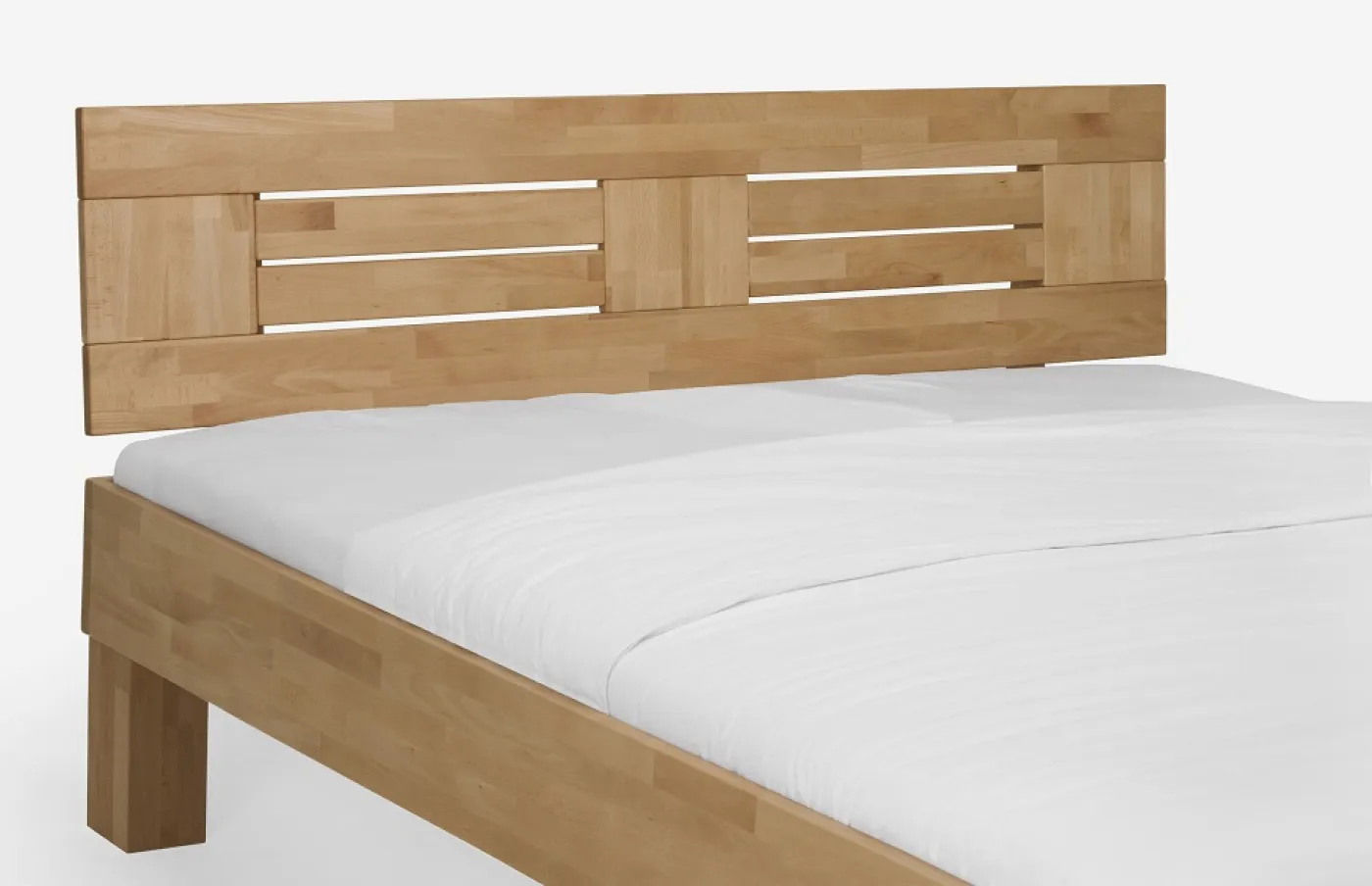 Holzbett massiv Daisy | Buche lackiert | 180x210 | Kopfteil 3
