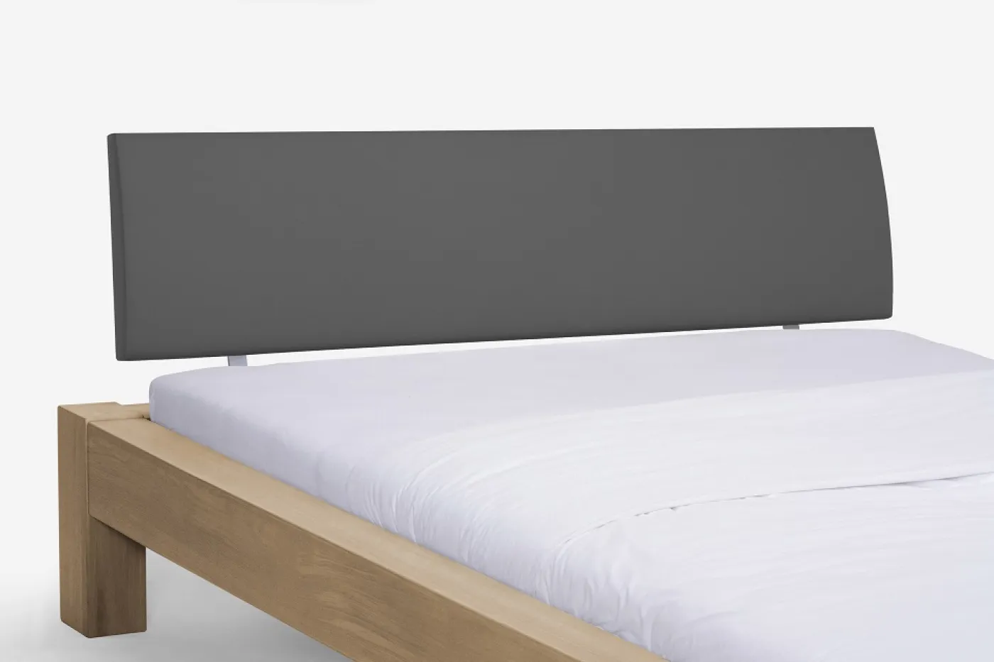 Holzbett massiv Lotus | Wildeiche Honig geölt | verschiedene Größen 160x210 Kopfteil 2