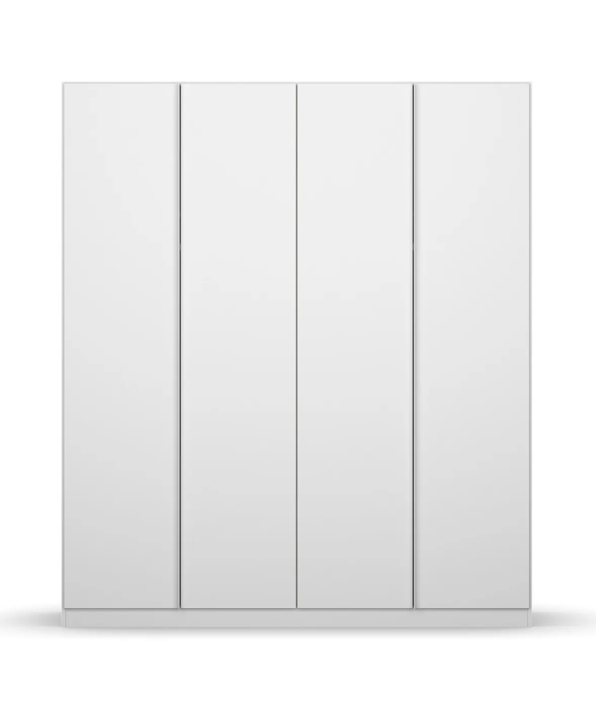 Kleiderschrank Drehtürenschrank Monostar | 4-türig | Alpinweiß 181 x 210 x 54 cm