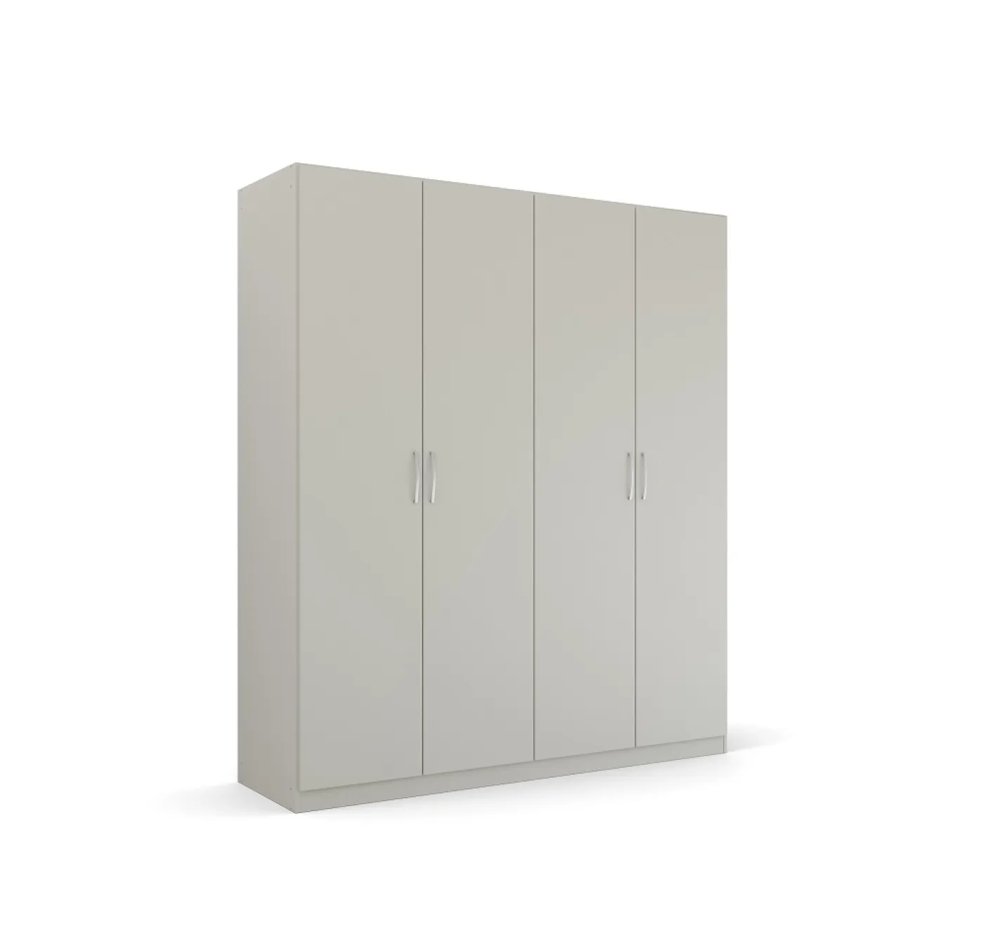Kleiderschrank Drehtürenschrank Quadra-Spin | seidengrau | verschiedene Größen