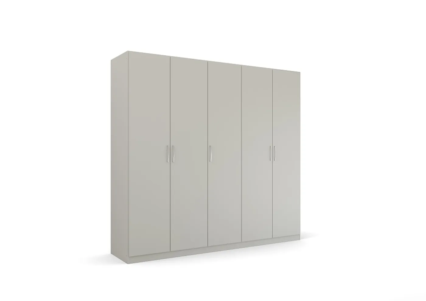 Kleiderschrank Drehtürenschrank Quadra-Spin | seidengrau | verschiedene Größen