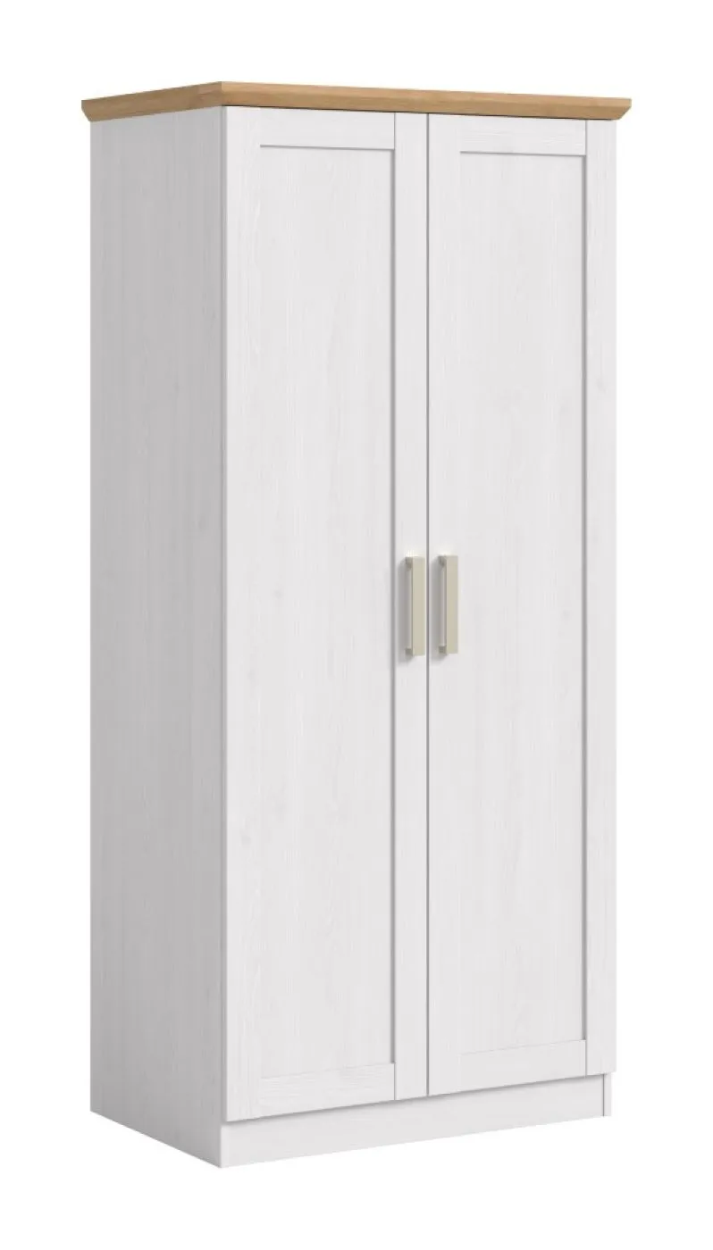 Kleiderschrank Florenz | mit 2 Türen | Sibiu Lärche / Artisan Eiche