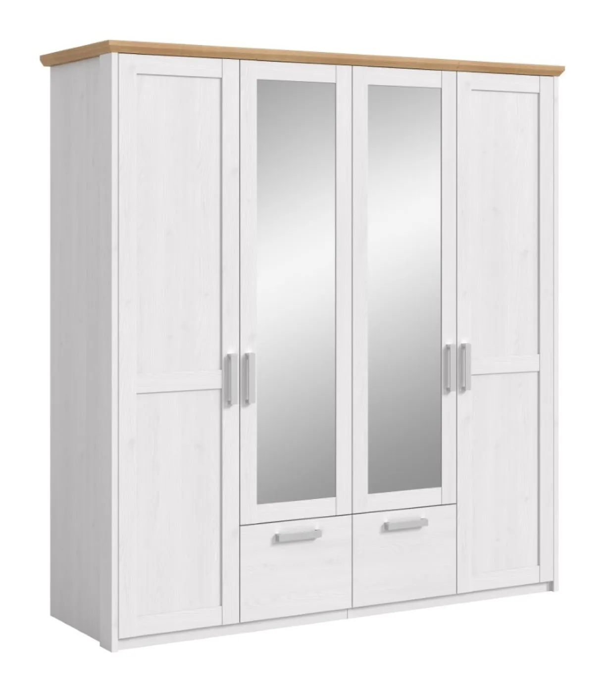 Kleiderschrank Verona | mit Spiegeltüren | Artisan / Sibiu Lärche