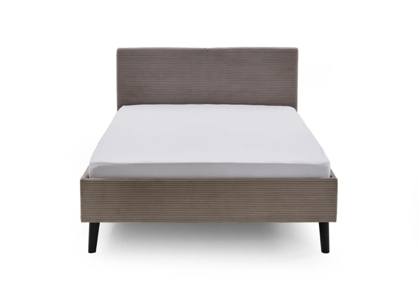 Polsterbett Avola | Cord | taupe braun | 140/180 x 200 cm | verschiedene Größen