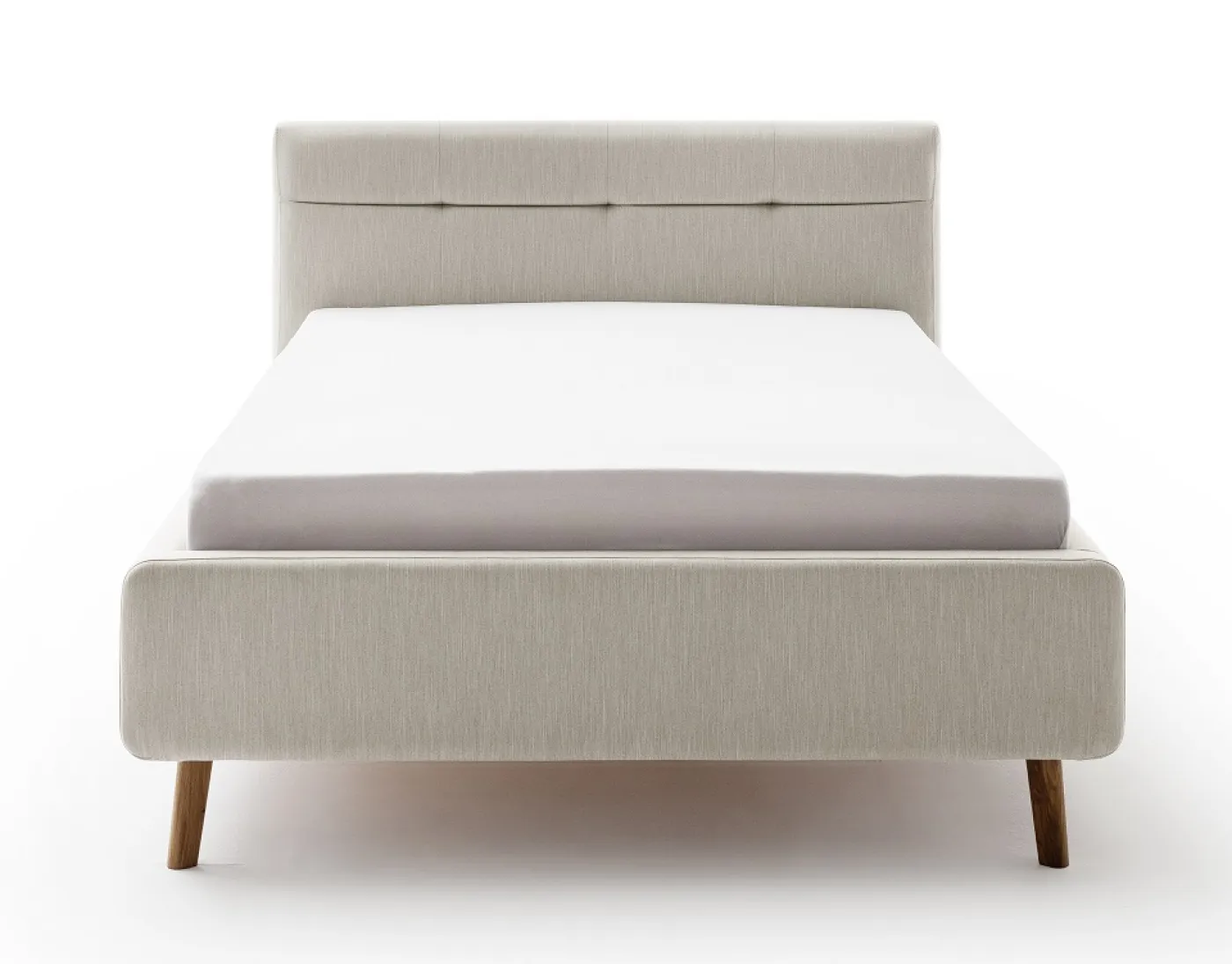 Polsterbett Lotte inkl. Bettkasten | beige | 160 x 200 cm