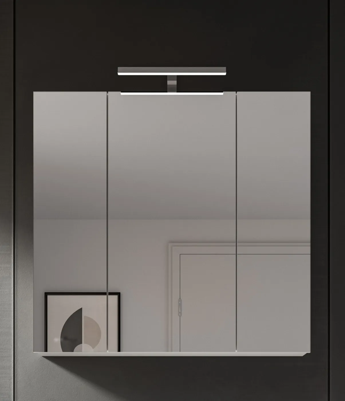 Spiegelschrank Vira | weiß | verschiedene Größen