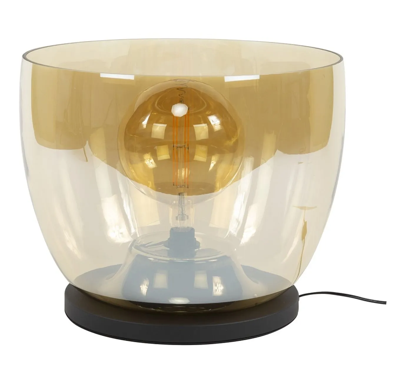 Stehlapme Pad (XXL) | Glas & Metall | Amber