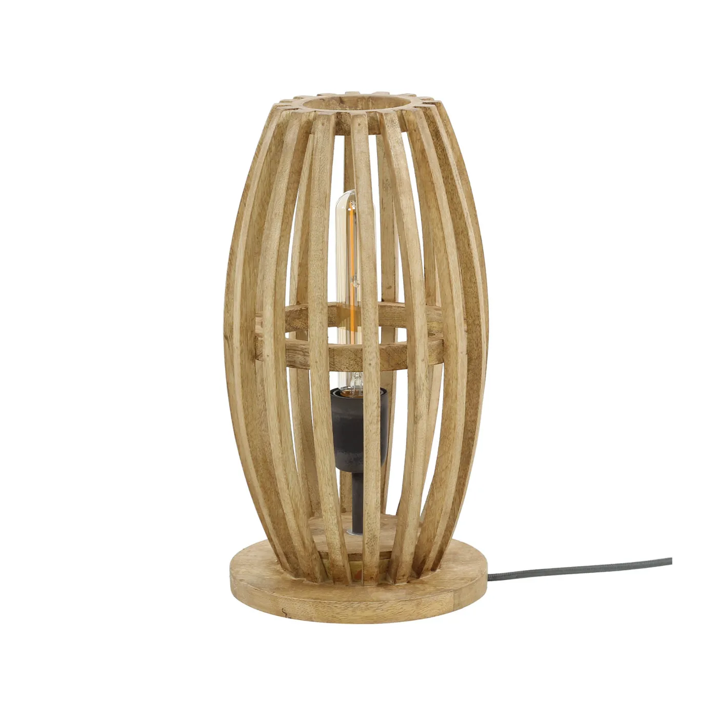 Tischlampe Keiran | Mango massiv | naturel