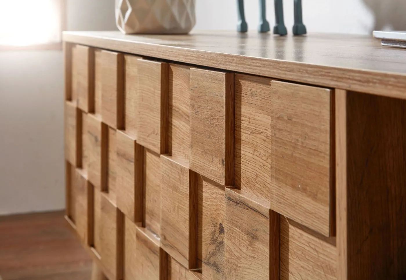 TV-Board Checker | Oak | braun