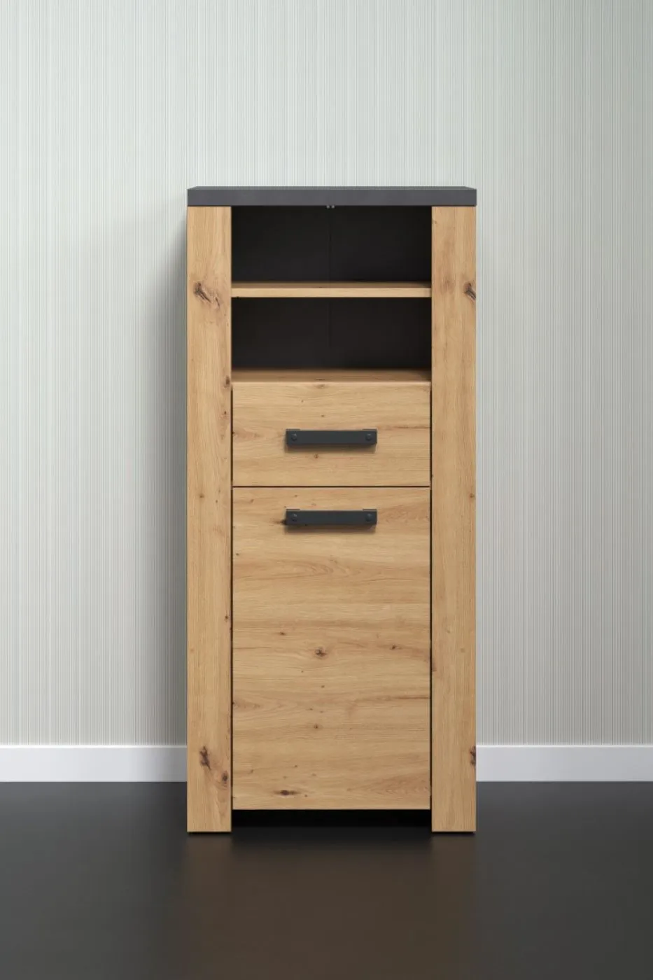 Unterschrank Follow | Artisan Eiche / Matera grau