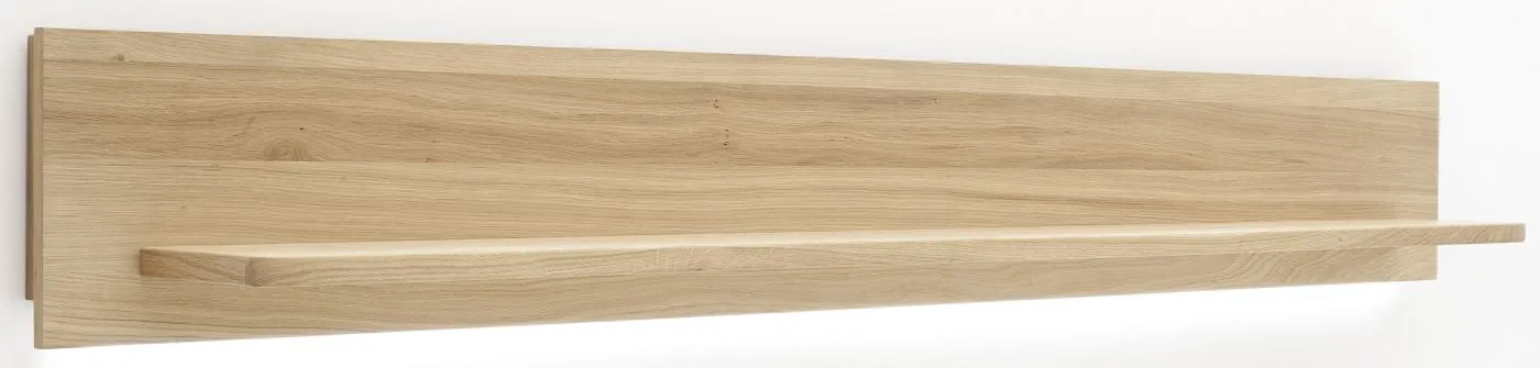 Wandboard Santori | Eiche Bianco | LED Beleuchtung mit 1er Set LED Band 165 cm