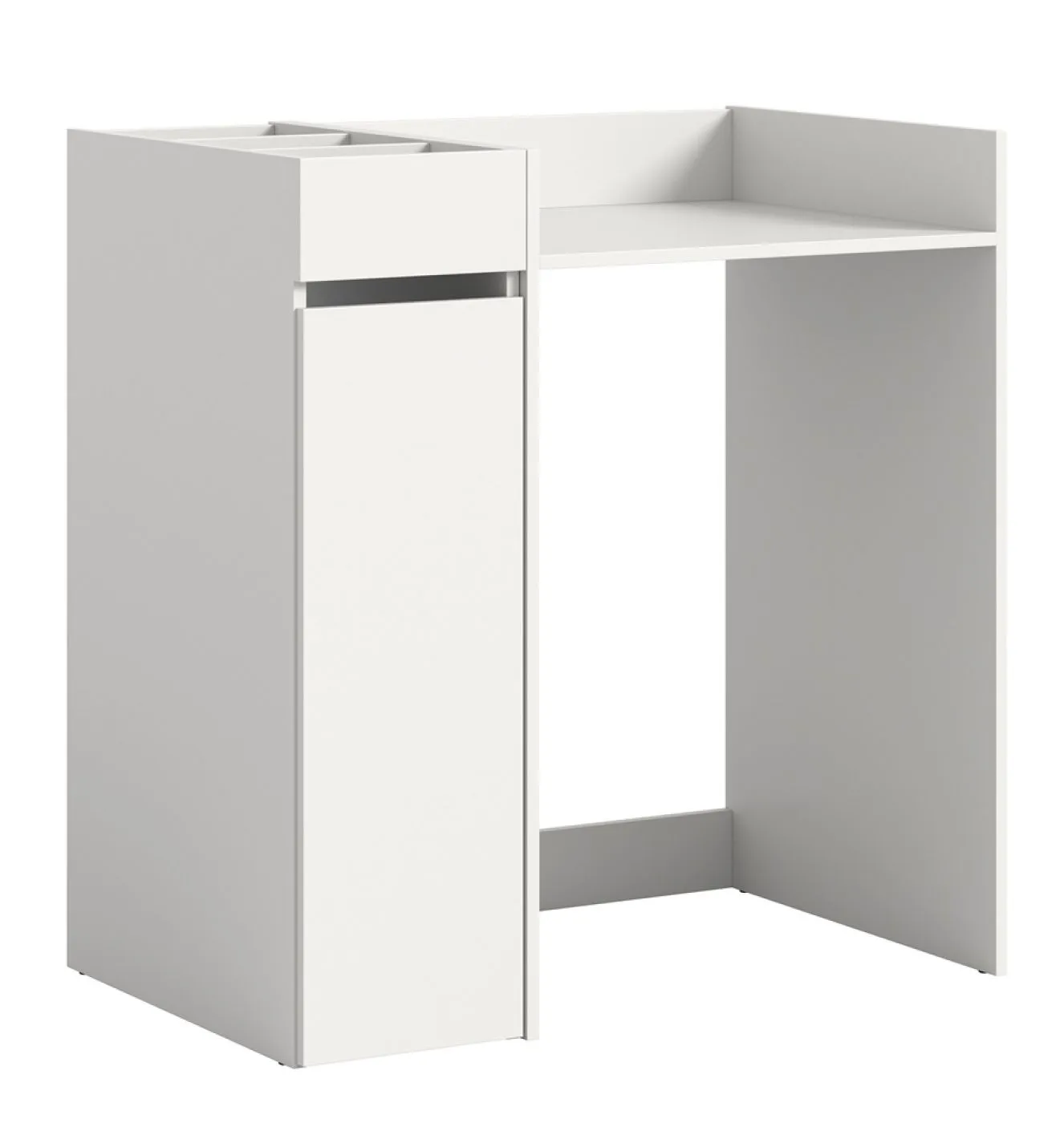 Waschmaschinenschrank Set Free | weiß | 4-teilig