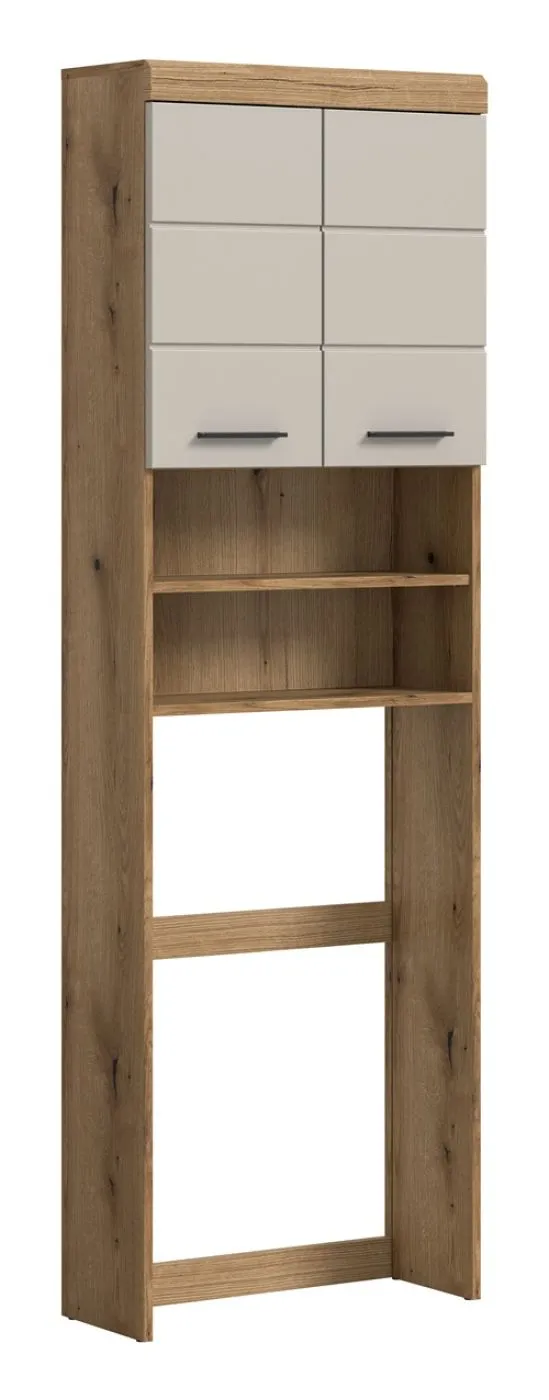 Waschmaschinenschrank Scout | Kaschmir / Evoak Oak