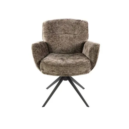 2er Set Sessel Duba | drehbar | Champagne