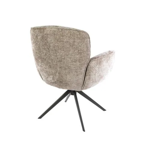 2er Set Sessel Duba | drehbar | Sandfarbe