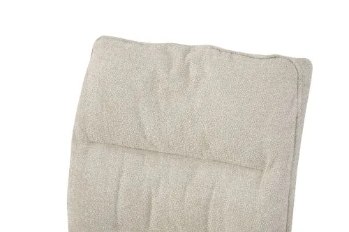 2er Set Freischwinger Frieda | Chenille-Optik | creme